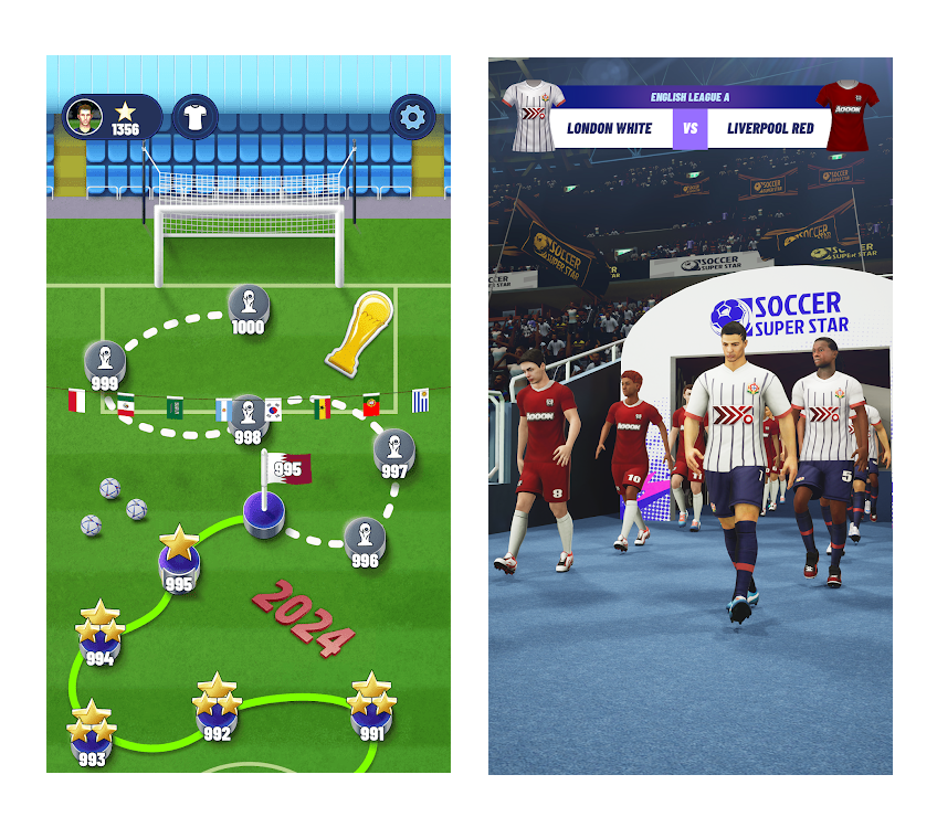 Soccer Superstar Juego De Futbol Descarga 2